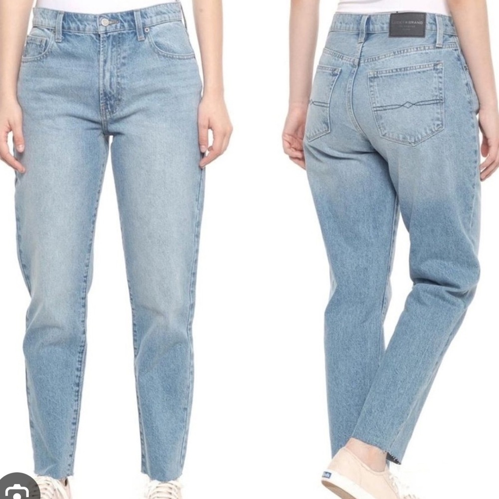 Lucky Brand Drew High Rise Mom Jean